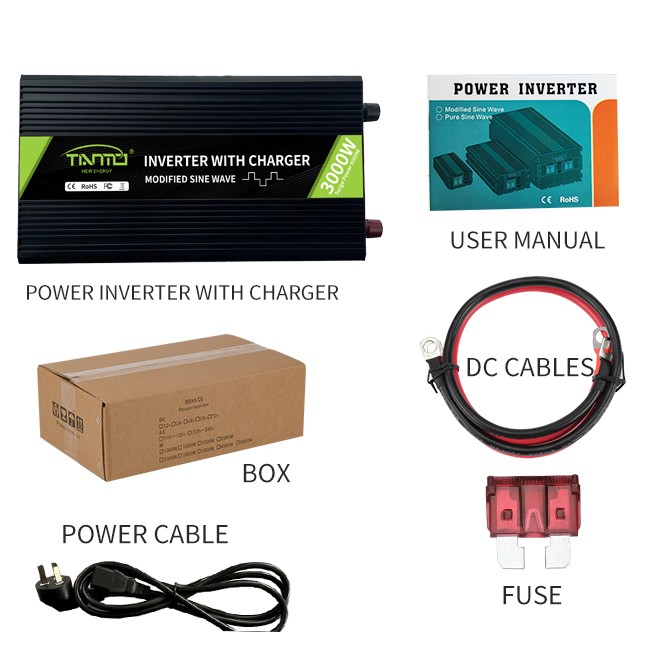 3000W Pure Sine Wave Inverter with Charger(UPS)