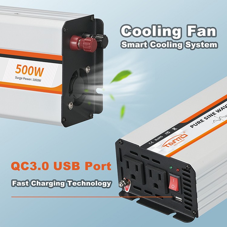 500W Pure Sine Wave Inverter New