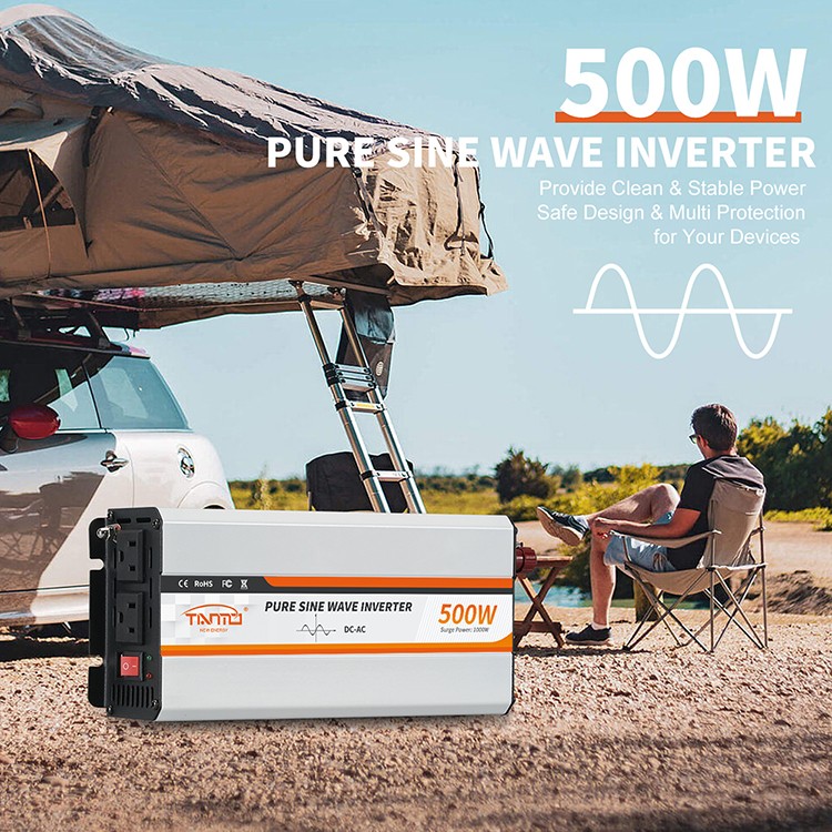 500W Pure Sine Wave Inverter New