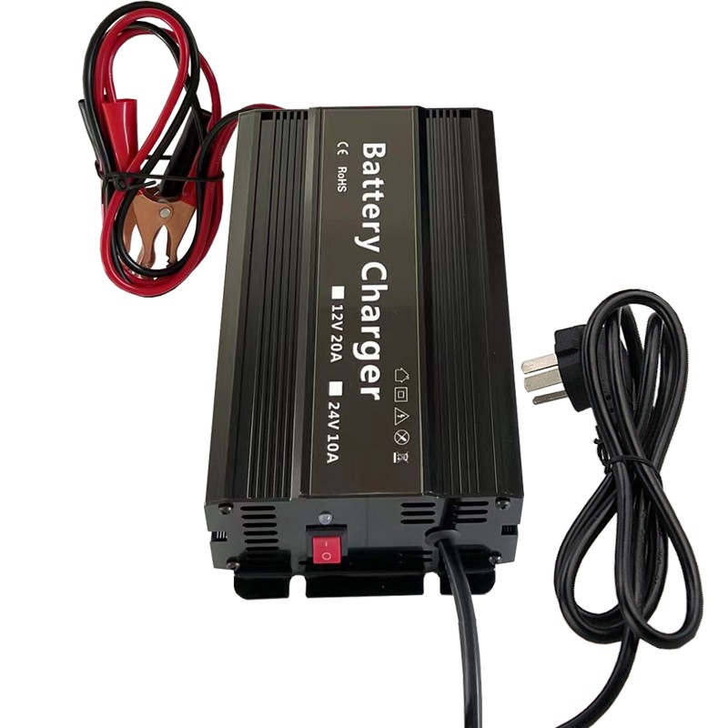 Battery Charger 12V 20A,24V10A