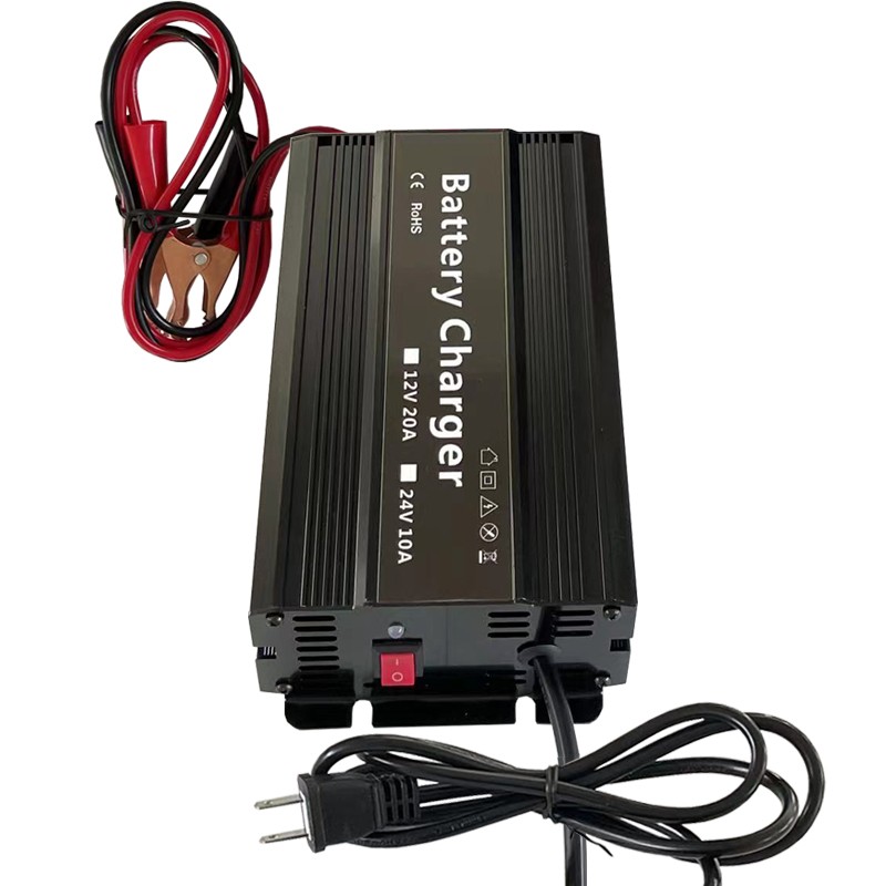 Battery Charger 12V 20A,24V10A