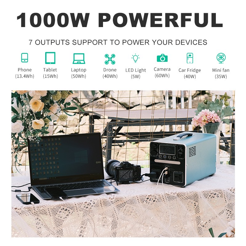 Portable Power Station 1000W