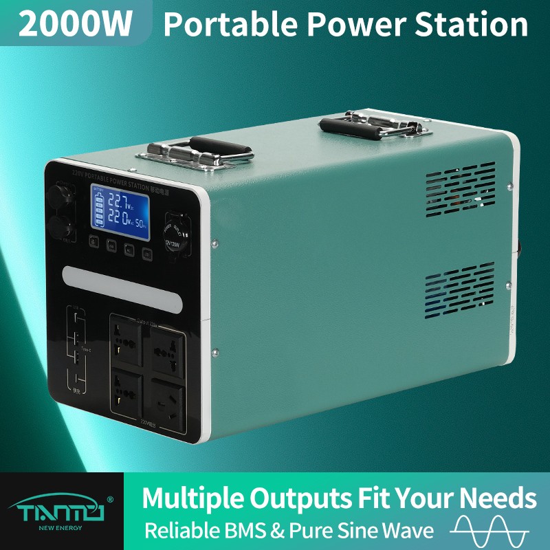 Portable Power Station 2000W