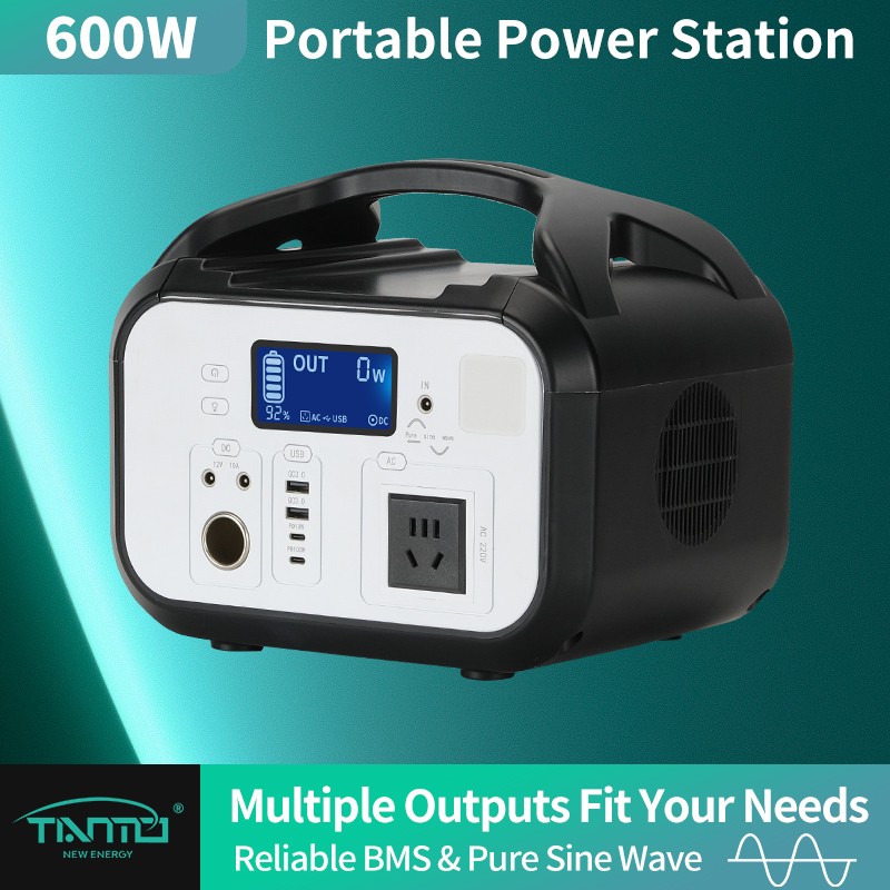 Portable Power Station 600W-448